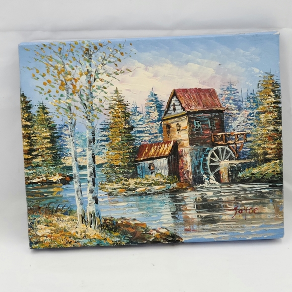 Other - Signed oil painting on canvas
